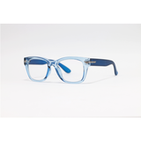 Police - 3393 - Transition - Blue Translucent - Acetate - Rectangle - Eye Wear