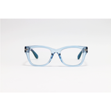 Police - 3393 - Transition - Blue Translucent - Acetate - Rectangle - Eye Wear