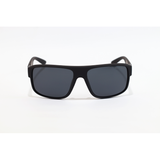 Hugo Boss - 7011 - Matte Black - Acetate - Rectangle - Polarized - Sunglasses