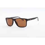 Mont Blanc - 1209 - Matte Brown - Acetate - Rectangle - Polarized - Sunglasses