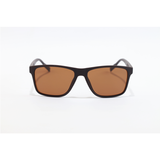 Mont Blanc - 1209 - Matte Brown - Acetate - Rectangle - Polarized - Sunglasses