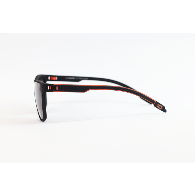 OGA - 1104 - Matte Black - Acetate - Single Lens - Rectangle - Polarized - Sunglasses