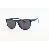 OGA - 1104 - Matte Blue - Acetate - Single Lens - Rectangle - Polarized - Sunglasses