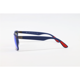 Ray Ban - Ferrari – 4195 – LITEFORCE - Blue Mercury - Acetate - Rectangle – Sunglasses