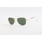 Ray Ban - 3733 - Golden Green - Metal - Oval - Sunglasses