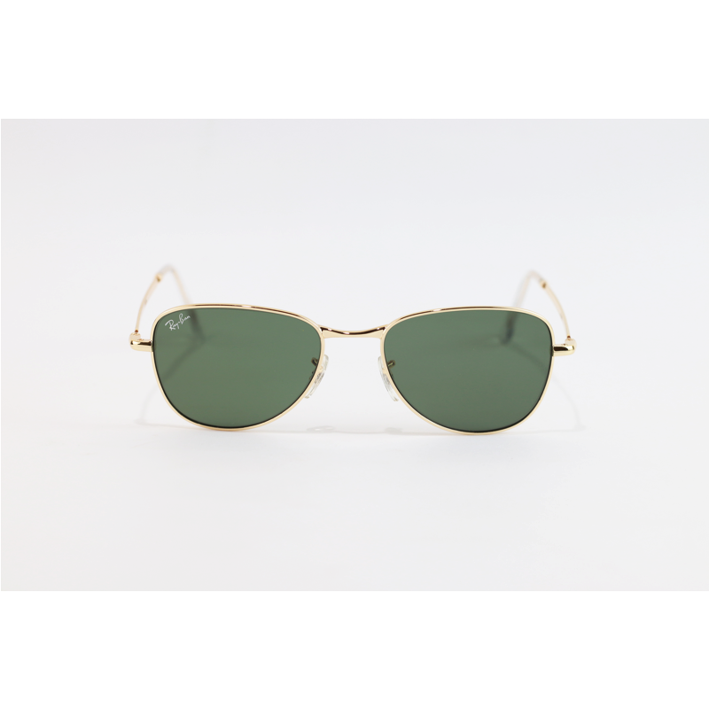 Ray Ban - 3733 - Golden Green - Metal - Oval - Sunglasses