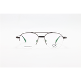 Calvin Klein - 030 - Bronze - Metal - Aviator - Half Rim - Eyewear