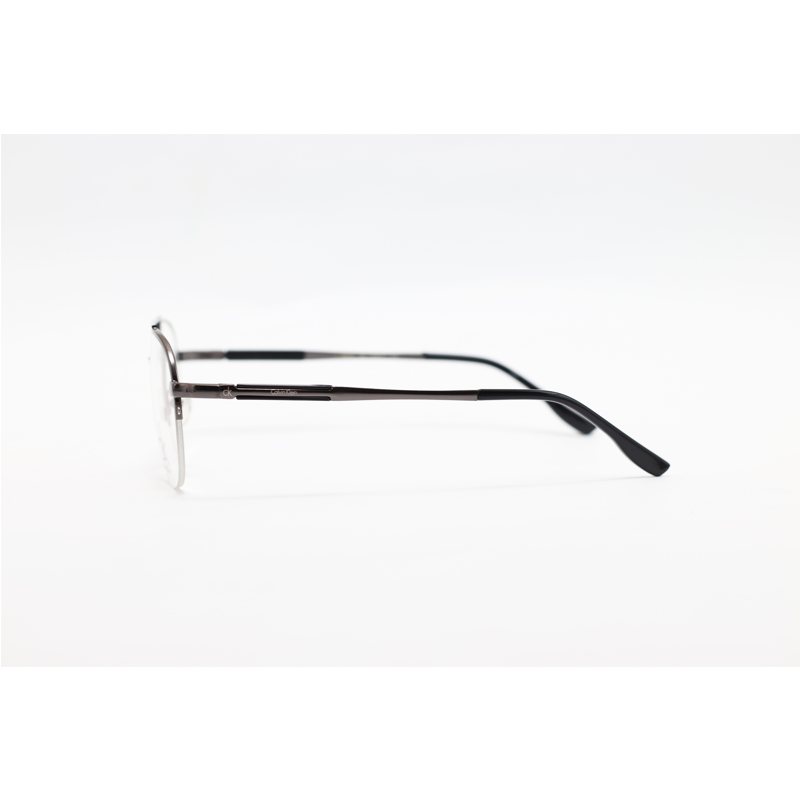 Calvin Klein - 030 - Bronze - Metal - Aviator - Half Rim - Eyewear