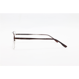 Calvin Klein - 032 - Bronze - Metal - Rectangle - Double Bridge - Half Rim - Eyewear