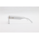 Louis Vuitton - 8263 - White Black Gradient - Acetate - Rectangle - Sunglasses