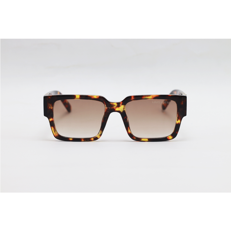 Louis Vuitton - 8433 - Tortoise Brown Gradient - Acetate - Rectangle - Sunglasses