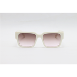 Louis Vuitton - 8433 - White Brown Gradient - Acetate - Rectangle - Sunglasses
