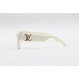 Louis Vuitton - 8433 - White Brown Gradient - Acetate - Rectangle - Sunglasses