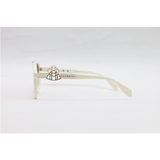 Maybach - 8402 - White Brown Gradient - Acetate - Avaitor - Sunglasses