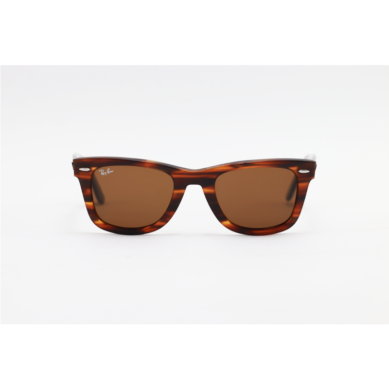 Ray Ban – 2140 – Stripe Brown – Acetate - Rectangle – Sunglasses