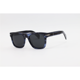 David Beckham - 1059 - Blue Marble - Acetate - Rectangle - Polarized - Sunglasses