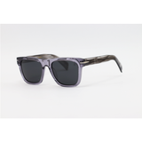 David Beckham - 1059 - Grey Translucent - Acetate - Rectangle - Polarized - Sunglasses