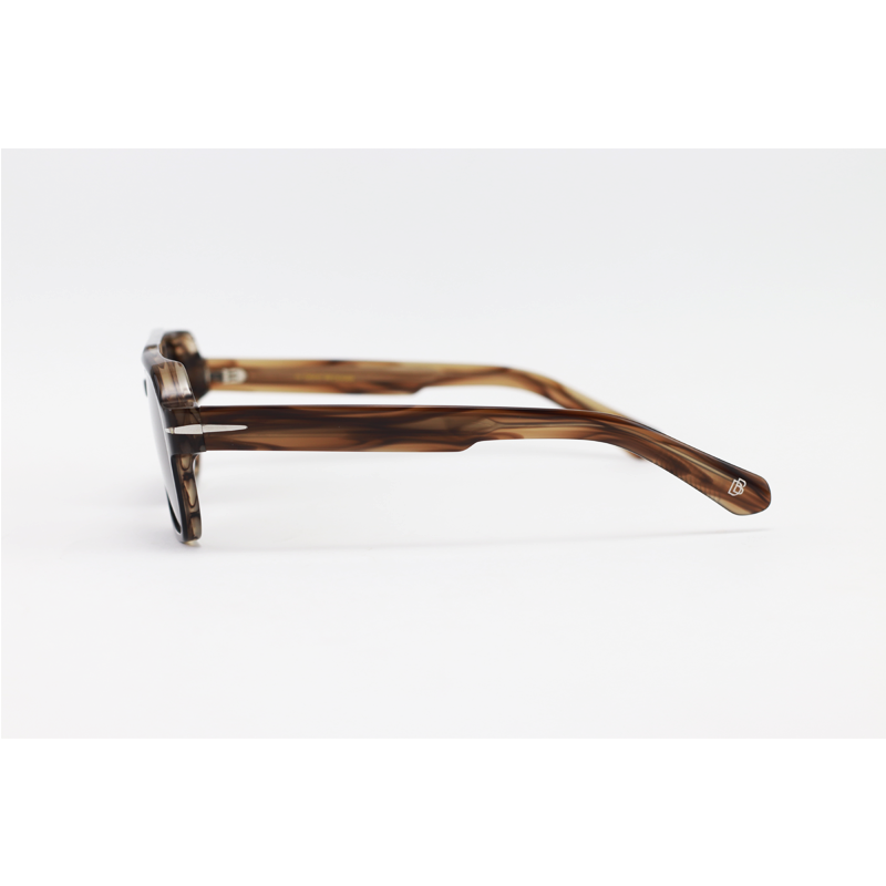 David Beckham - 1075 - Brown Marble - Acetate - Aviator - Polarized - Sunglasses