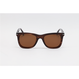 David Beckham - 7087 - Brown Horn - Acetate - Rectangle - Polarized - Sunglasses