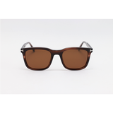 Tom Ford - 5448 - Brown Horn - Acetate - Rectangle - Polarized - Sunglasses