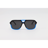 Dolce & Gabbana - 4354 - Blue Black - Acetate - Rectangle - Sunglasses