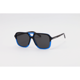 Dolce & Gabbana - 4354 - Blue Black - Acetate - Rectangle - Sunglasses