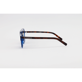 Dolce & Gabbana - 4354 - Blue Black - Acetate - Rectangle - Sunglasses