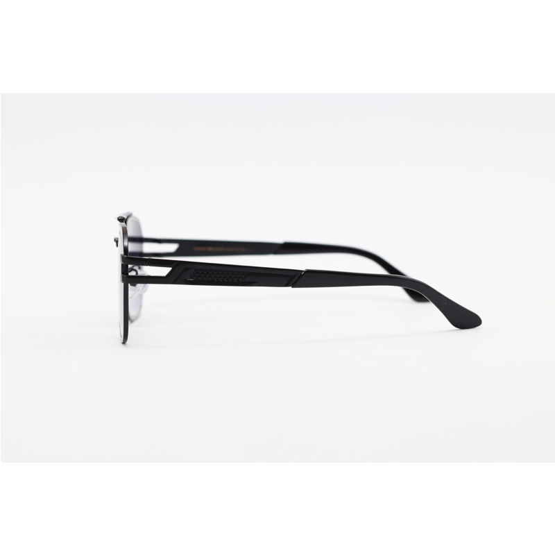 Emporio Armani - 2650 - Black Gradient - Metal - Rectangle - Double Bridge - Sunglassses