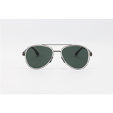 Porsche Design - 012 - Gun Green - Metal - Aviator - Polarized - Double Bridge - Sunglasses