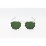 Randolph Engineering - Silver Green - Aviator - Metal - Sunglasses