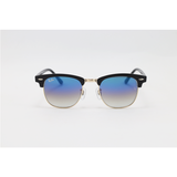 Ray Ban – 3016 – Clubmaster – Golden Black Blue Gradient - Acetate - Metal – Sunglasses