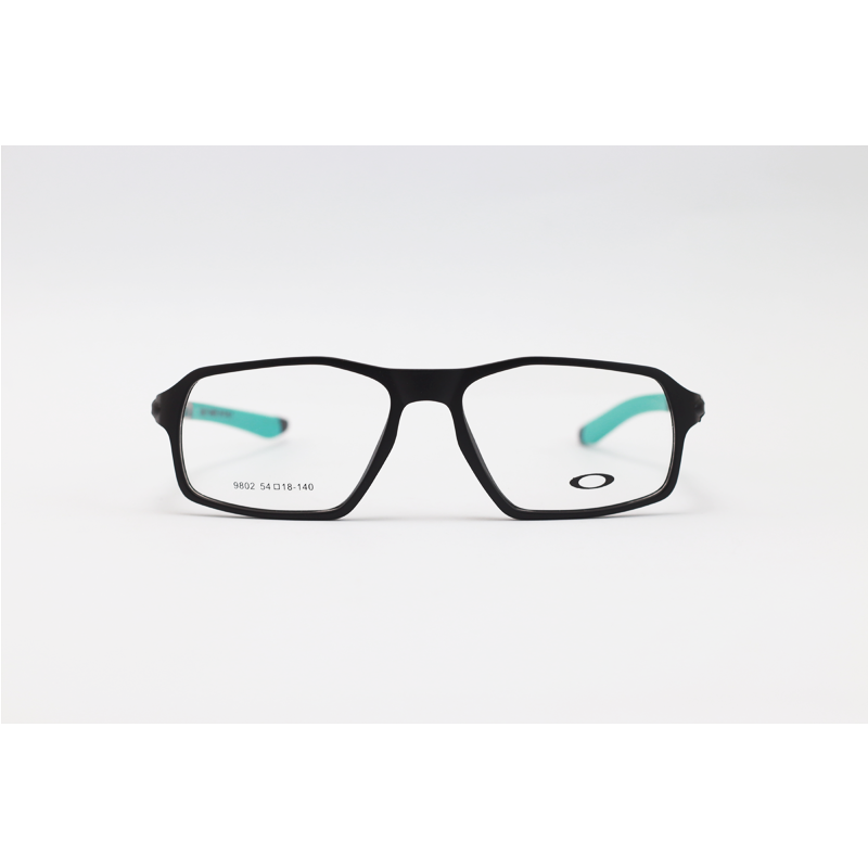 Oakley - 9802 - Black Seagreen - Acetate - Rectangle - Eyewear