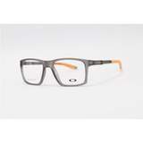 Oakley - 9805 - Grey Translucent Orange - Acetate - Rectangle - Eyewear