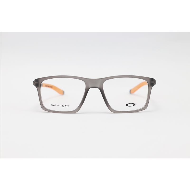 Oakley - 9805 - Grey Translucent Orange - Acetate - Rectangle - Eyewear