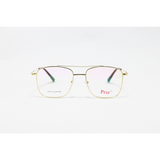 Metal - 422411 - Golden - Double Bridge - Rectangle - Eyewear