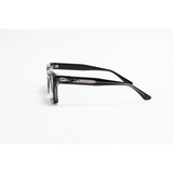 GM - 3203 - Black Crystal - Acetate - Rectangle - Sunglasses