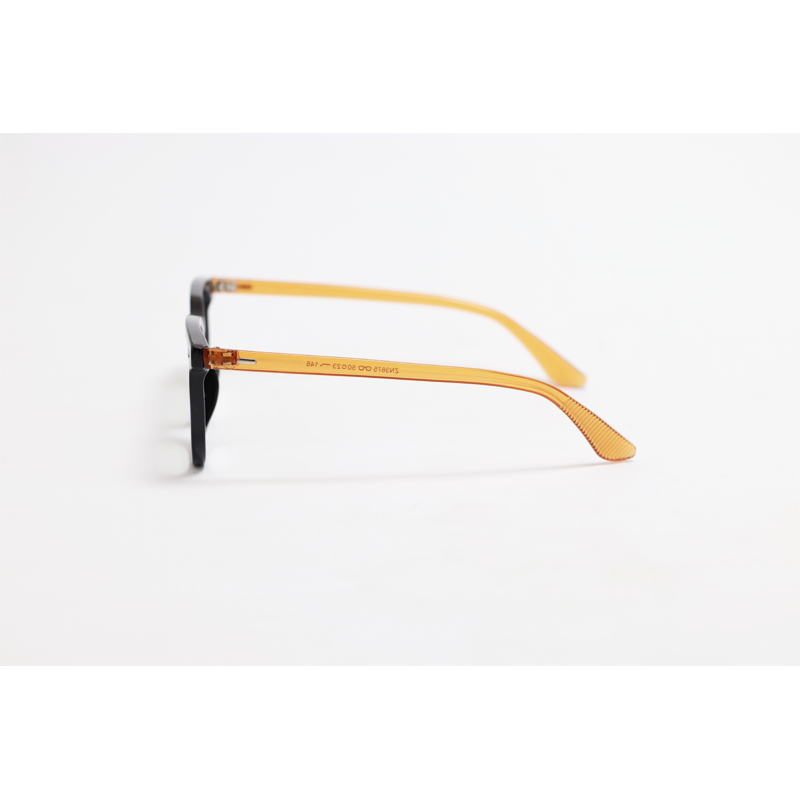 Moscot - 3875 - Black Brown - Acetate - Blue Cut - Square - Eyewear