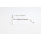 GM – 3545 – Silver – Metal - Blue Cut - Rectangle – Double Bridge – Eyewear