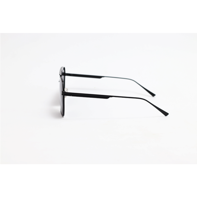 GM – 2176 – Black – Metal - Polarized – Double Bridge – Sunglasses
