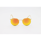 Ray Ban - 3447 - Golden Mercury - Metal - Round - Sunglasses