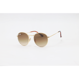 Ray Ban - 3447 - Golden Brown Gradient - Metal - Round - Sunglasses
