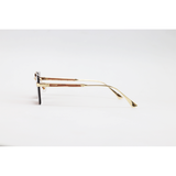 Cartier - 3147 - Golden Brown - Metal - Rectangle - Double Bridge - Rimless - Sunglasses