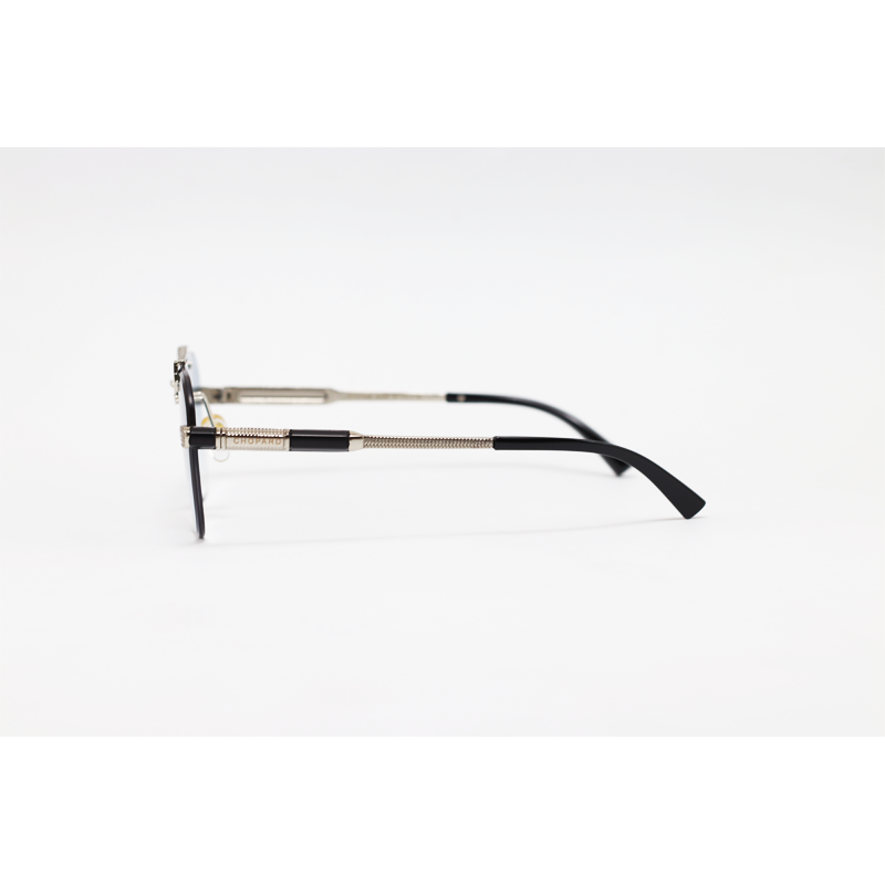 Chopard - 3170 - Silver Blue Gradient - Metal - Aviator - Double Bridge - Rimless - Sunglasses