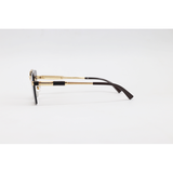 Chopard - 3171 - Golden Black Gradient - Metal - Rectangle - Double Bridge - Rimless - Sunglasses