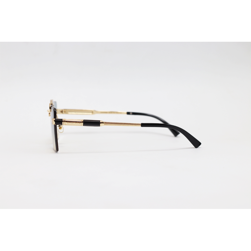 Chopard - 3171 - Golden Havana - Metal - Rectangle - Double Bridge - Rimless - Sunglasses
