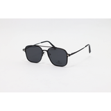 MAYBACH - 2430 - Black - Metal - Rectangle - Double Bridge - Dual - Attachment - Blue Cut - Polarized - Eyewear - Sunglasses