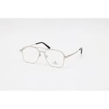 MAYBACH - 2430 - Silver - Metal - Rectangle - Double Bridge - Dual - Attachment - Blue Cut - Polarized - Eyewear - Sunglasses