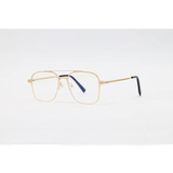 MAYBACH - 2430 - Golden - Metal - Rectangle - Dual - Attachment - Blue Cut - Polarized - Eyewear - Sunglasses