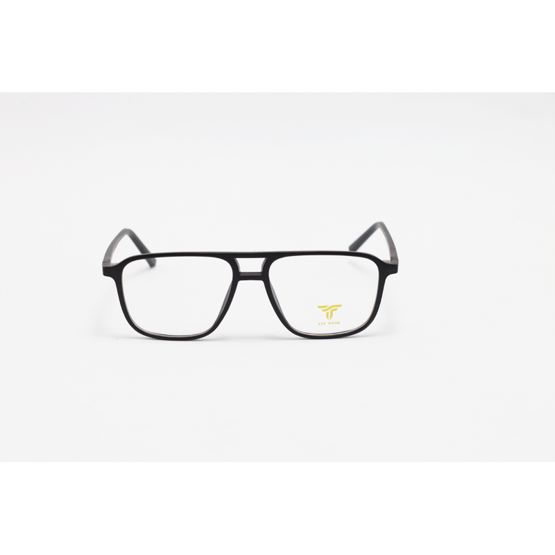 Dior - 25009 - Black - Acetate - Rectangle - Double Bridge - Dual - Attachment - Polarized - Eyewear - Sunglasses