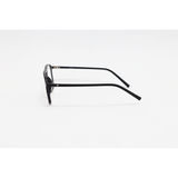 Dior - 25009 - Black - Acetate - Rectangle - Double Bridge - Dual - Attachment - Polarized - Eyewear - Sunglasses